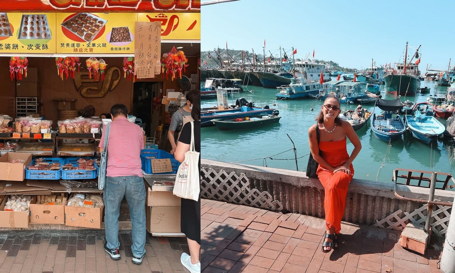 Aesha Scott in Hong Kong