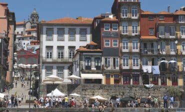 The streets of Porto
