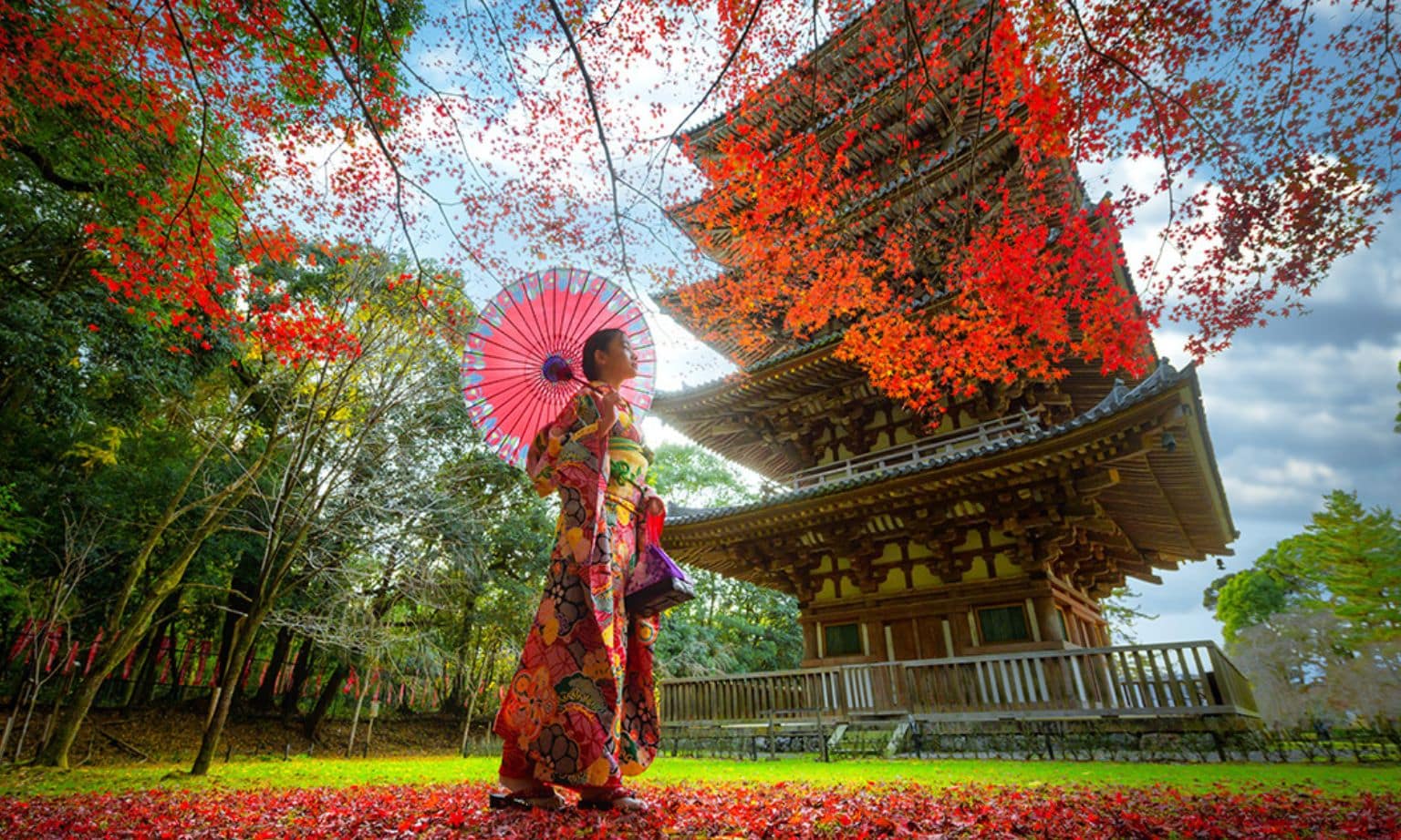 Woman in Japan in Asia