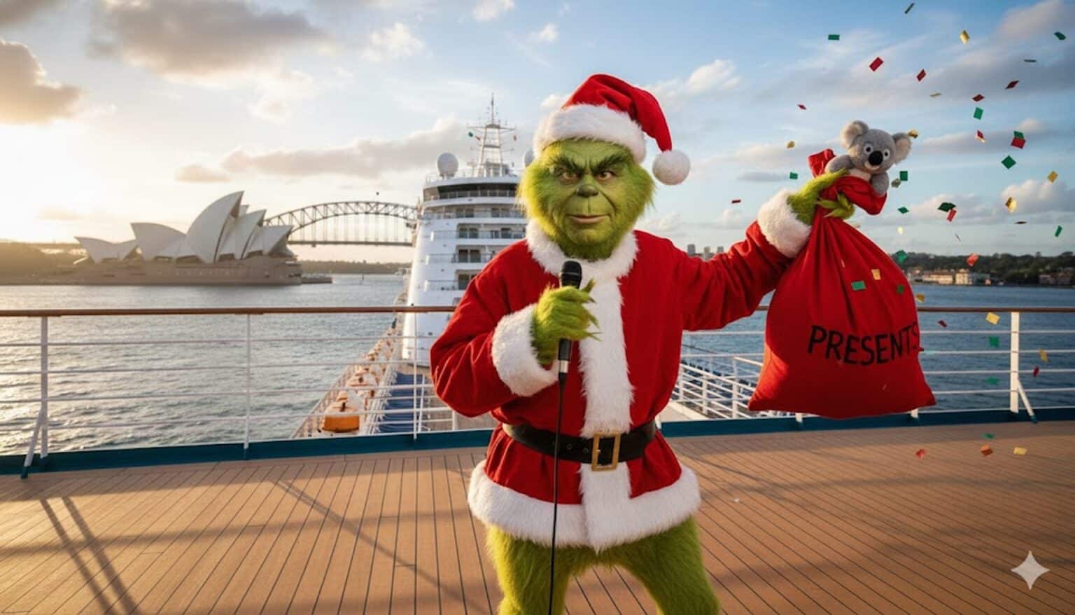 Don Farrell is the Grinch. Picture produced with AI