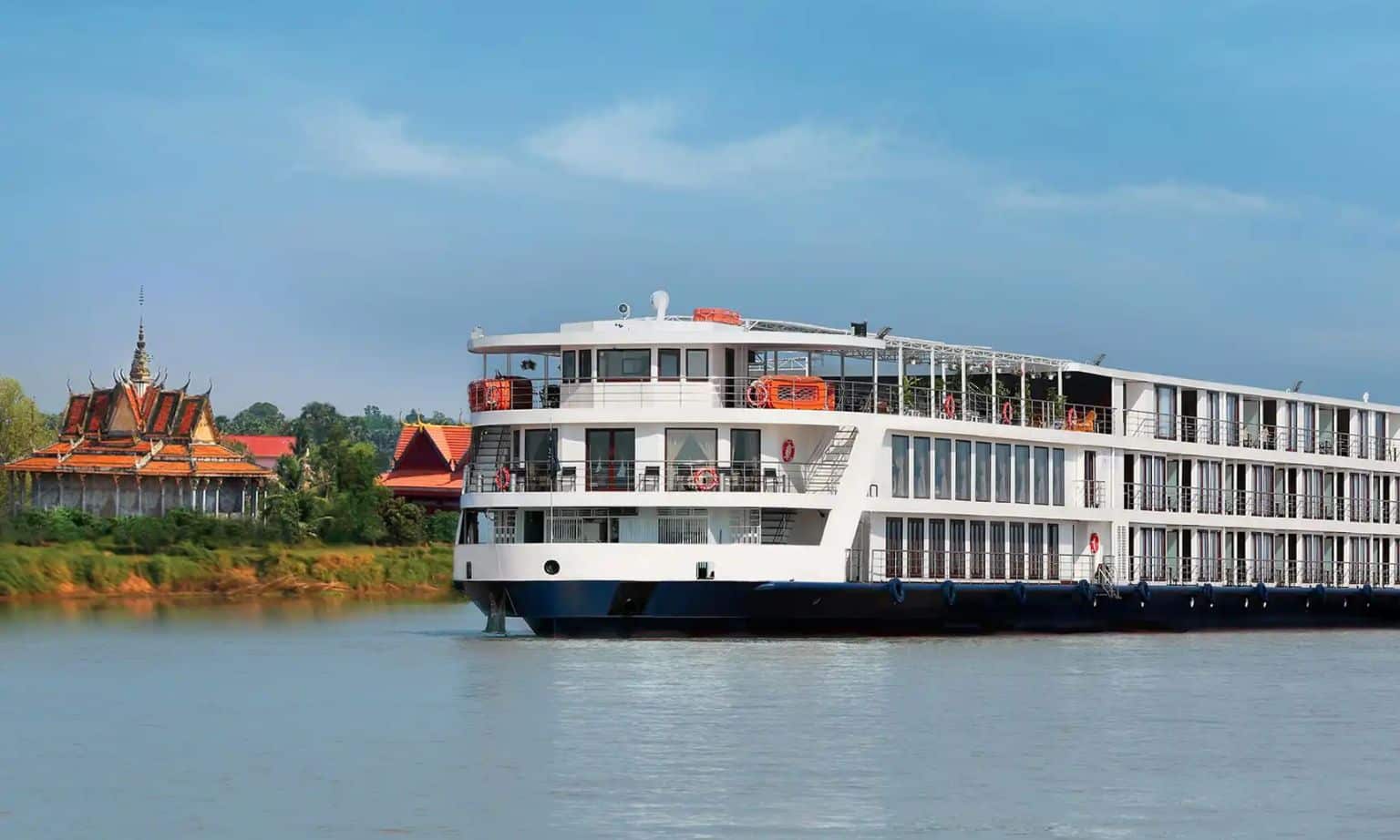 AmaWaterways on the Mekong River