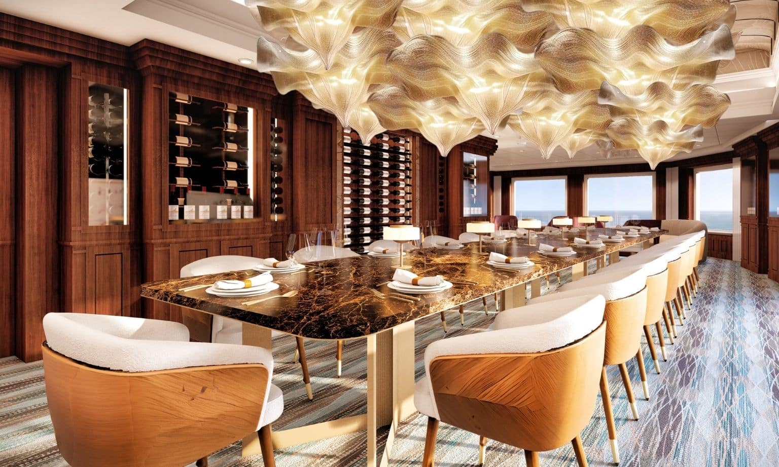Azamara Cruises Chef Table rendering