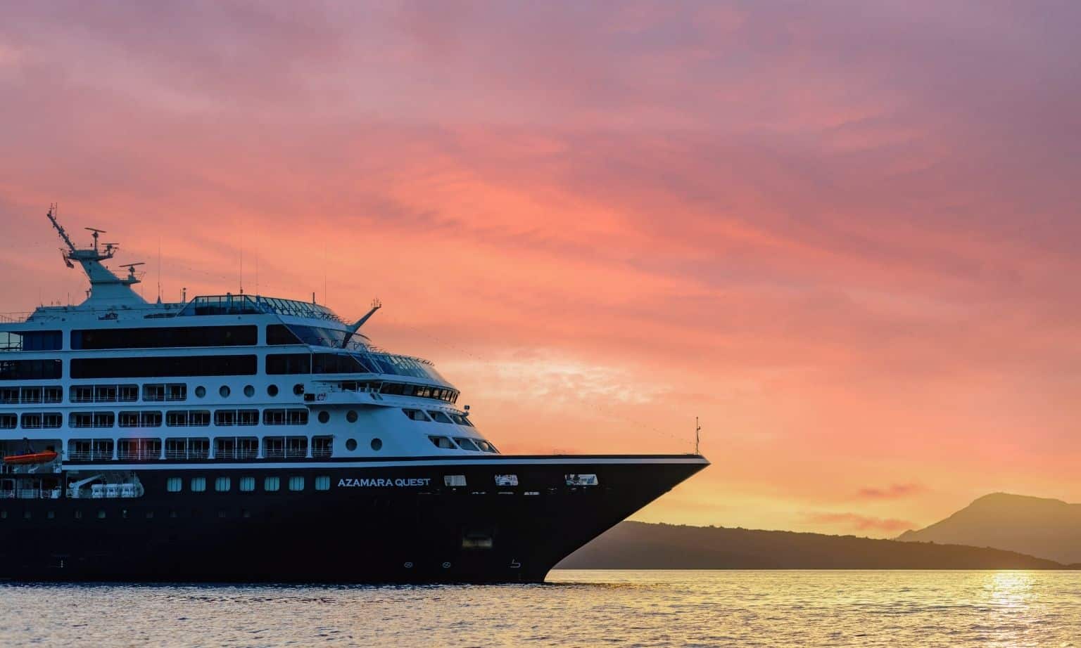 Azamara Quest sailing in Greece 1