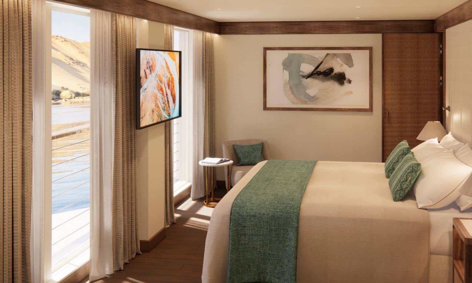 Nile Seray suite bedroom