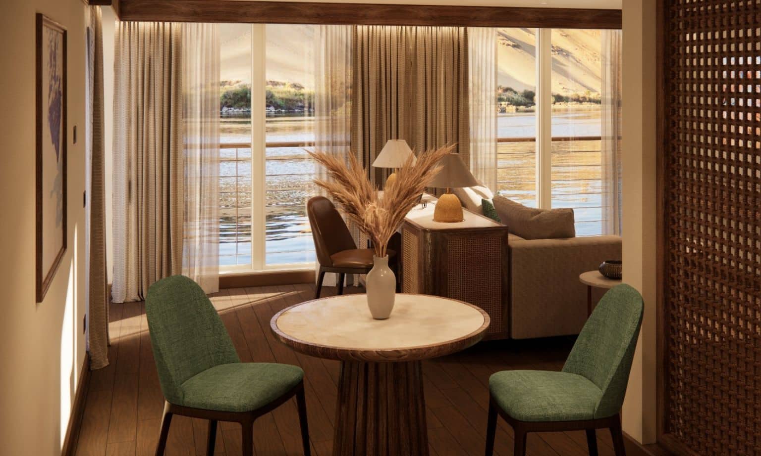 Nile Seray sitting room