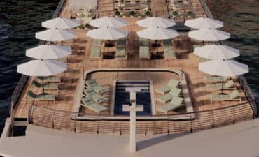 Nile Seray pool deck