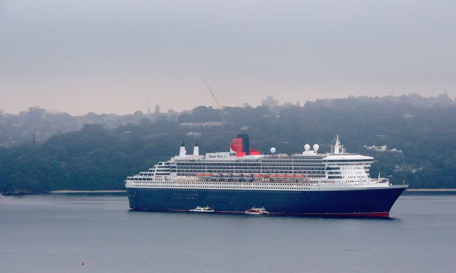 Queen Mary 2 in Sydney 2026 (Peter Lynch)