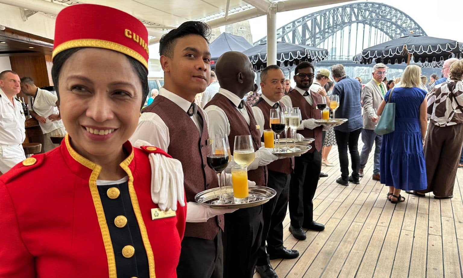 Queen Mary 2 in Sydney 2026 (Peter Lynch)