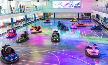 The largest indoor activity space at sea