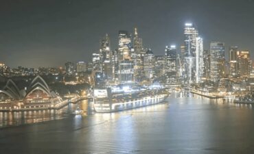 Carnival Adventure arrives in Sydney Harbour this morning