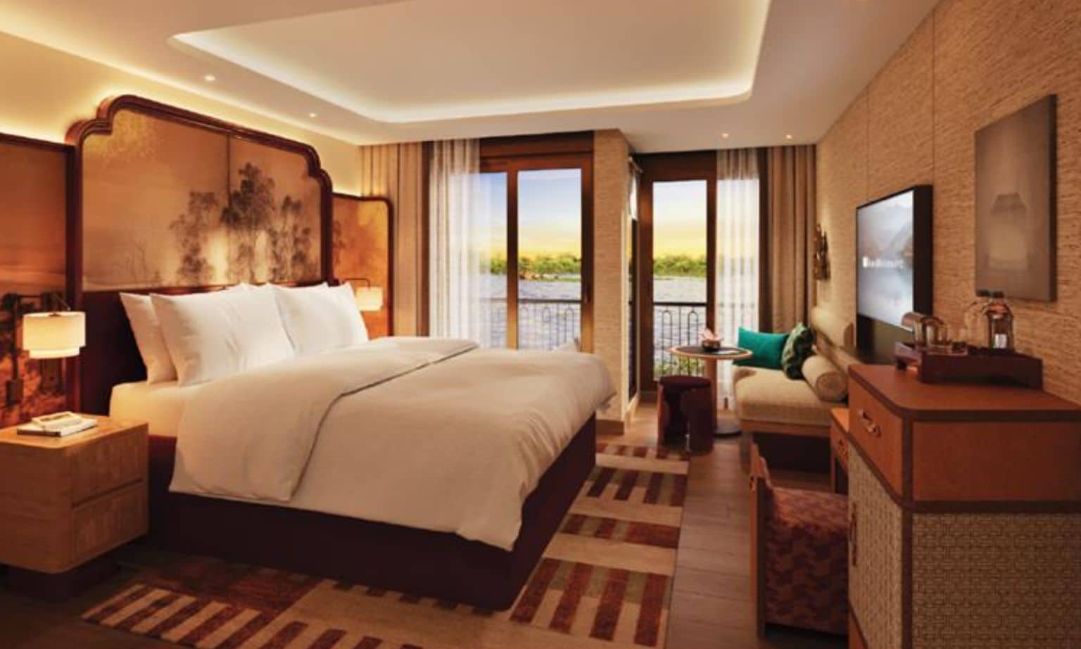 AmaMaya rendering of stateroom