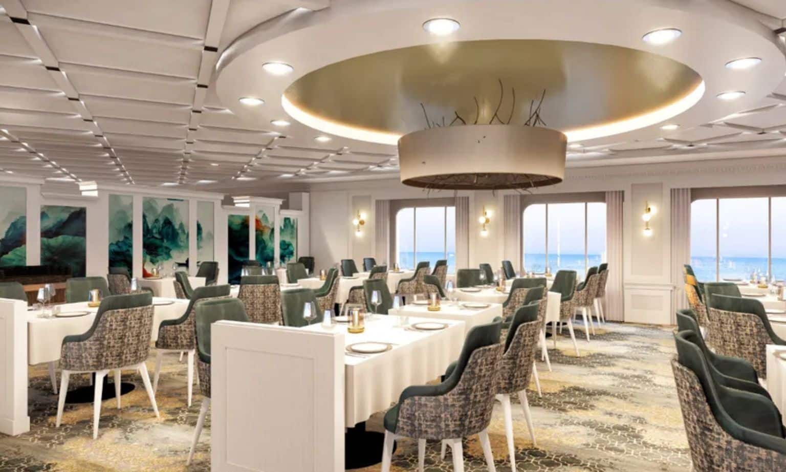 Avalon Waterways dining room
