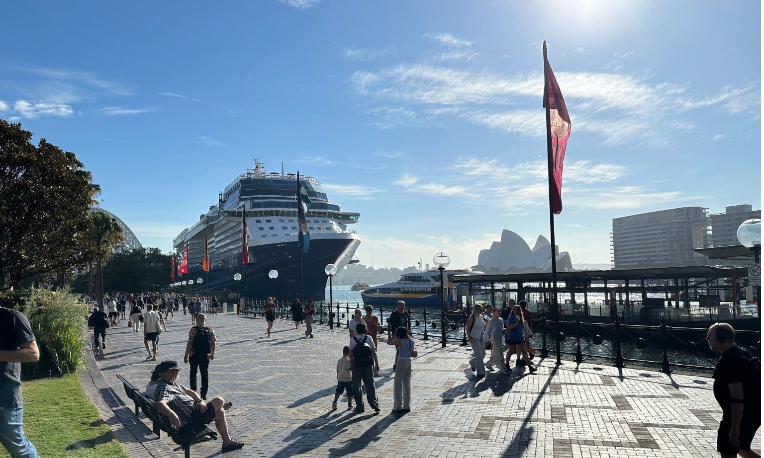 Celebrity Solstice in Sydney after refurb (Peter Lynch)