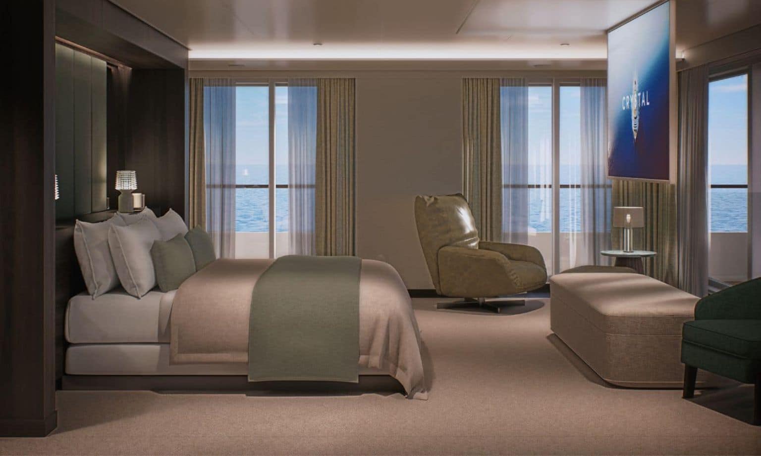 Crystal’s 2028 sailings will traverse the world from Panama Canal, Alaska, Iceland, Europe and Asia