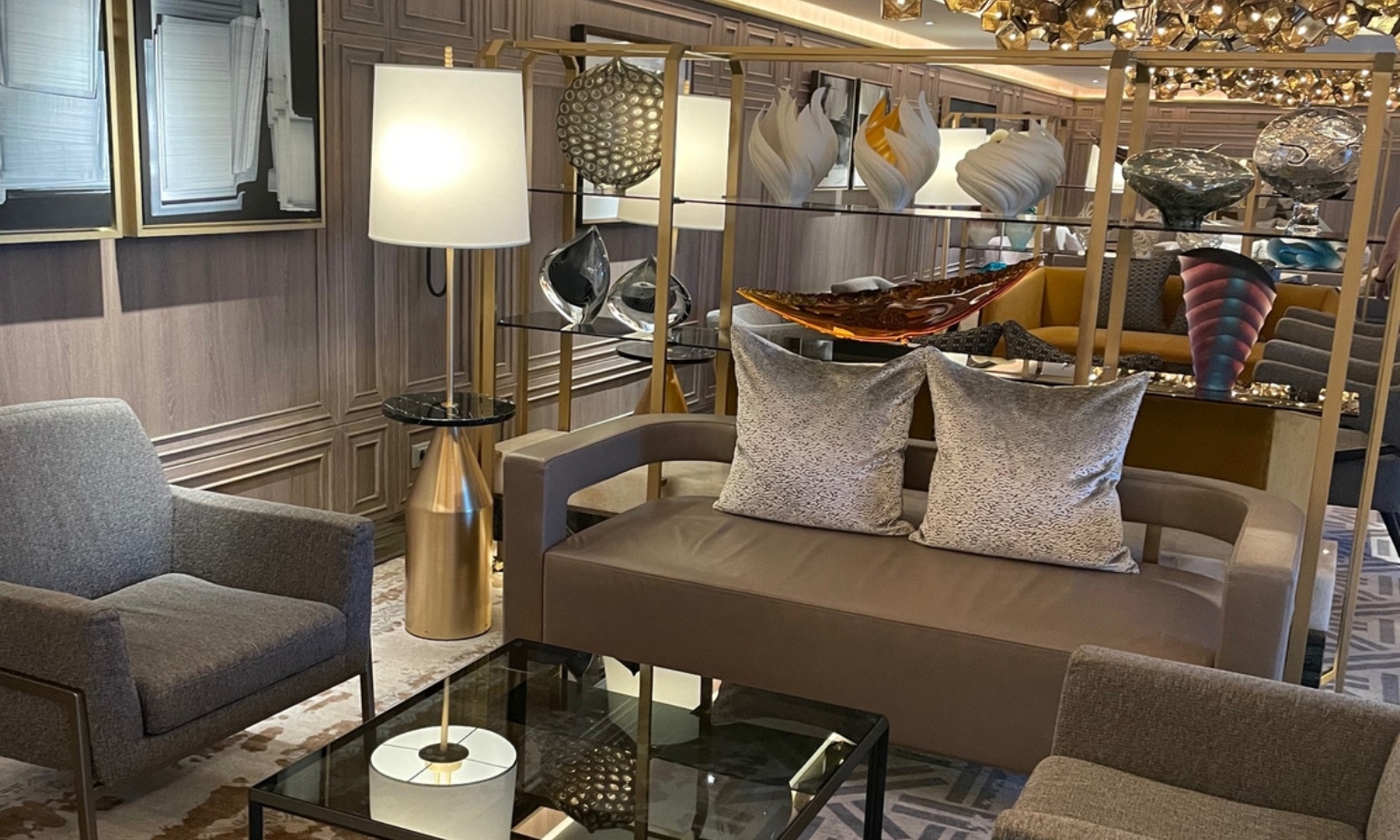 a quiet corner onboard Vista 1