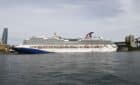 australia cruise ship in sydney harbour