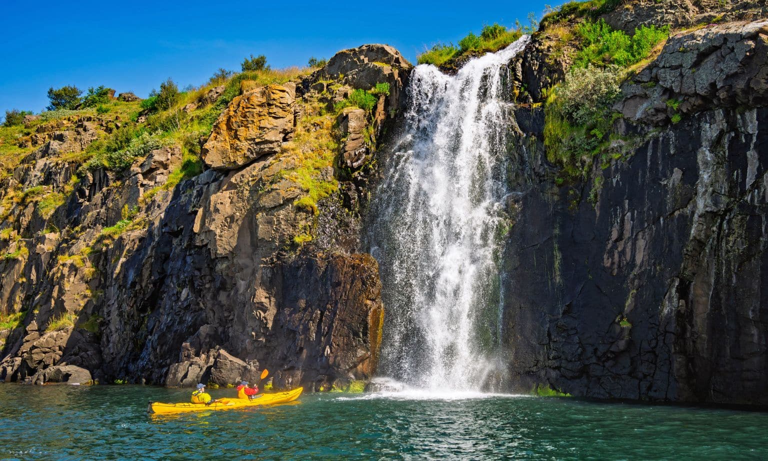 Kayaking in Iceland
