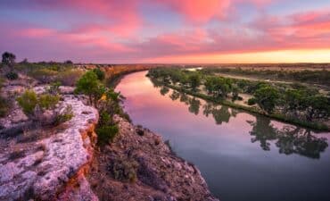 Sunset Murray River