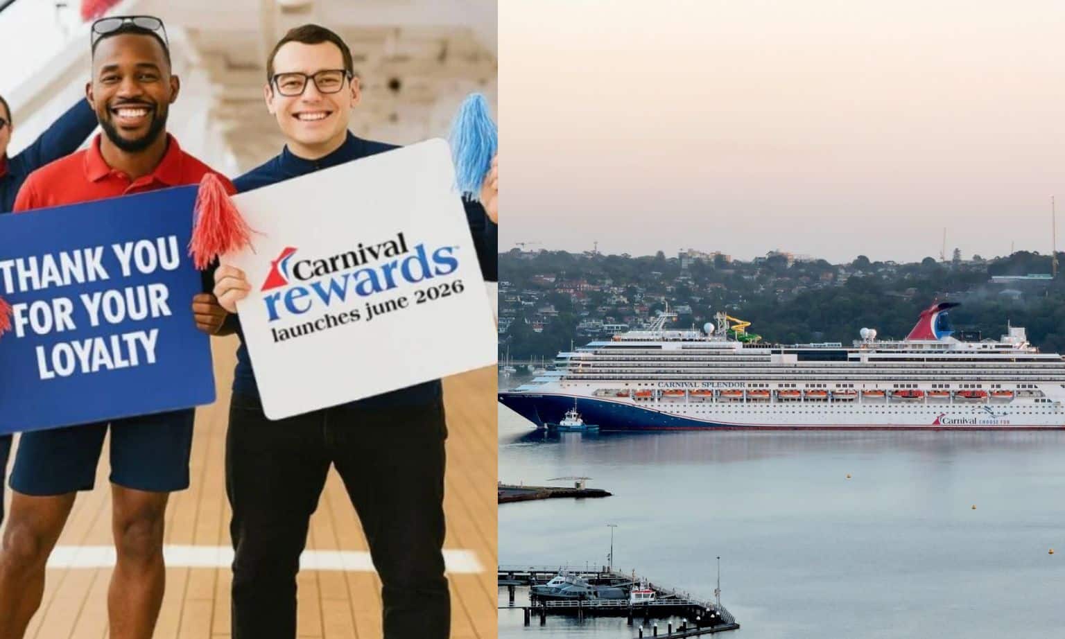 carnival ships and loyalty changes