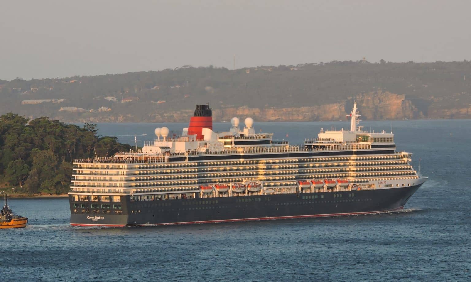 Cunard cruise line sailing