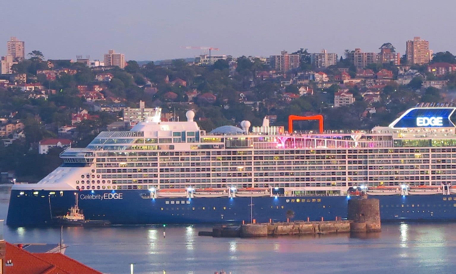 celebrity ship in sydney