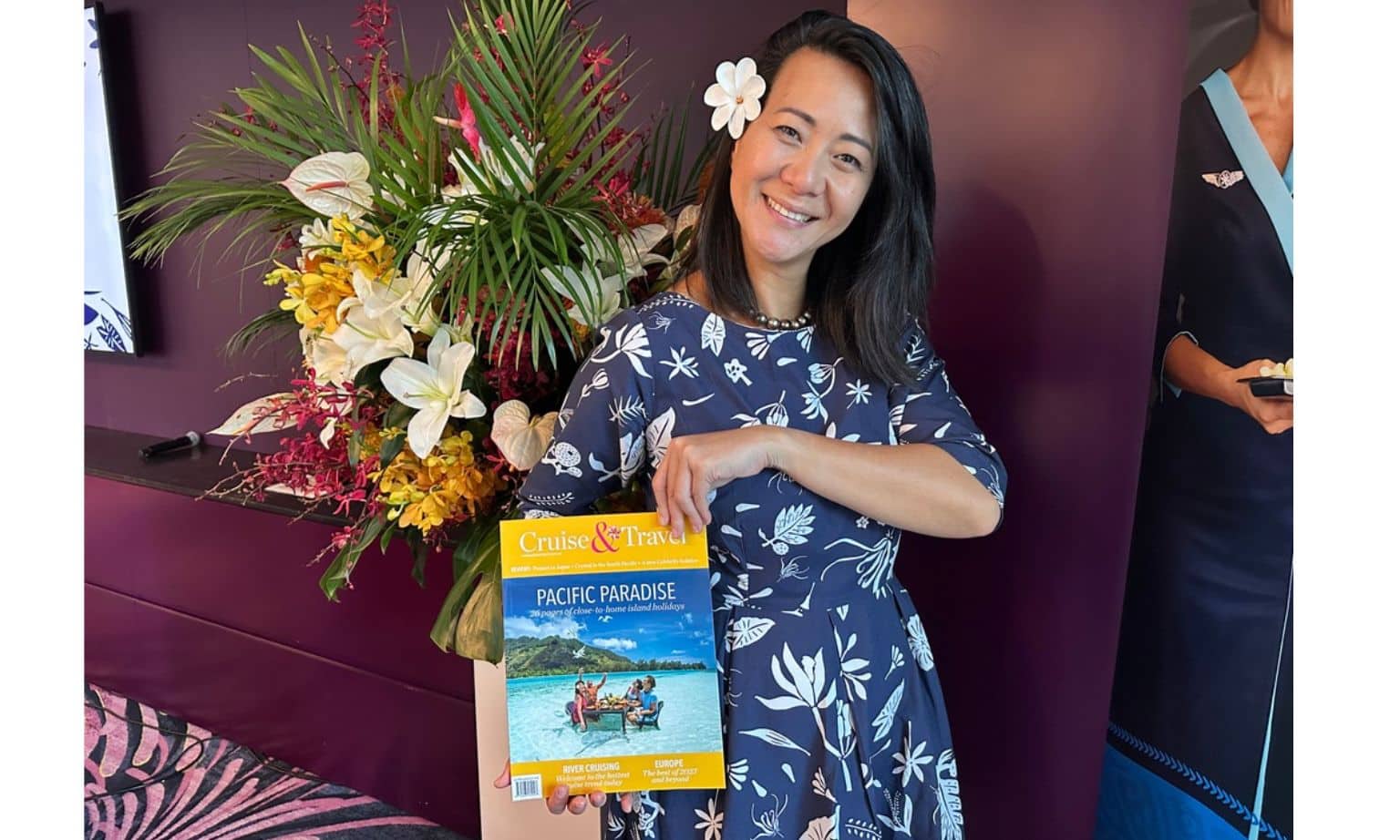 Tourism Tahiti CEO Vaihere Lissant.