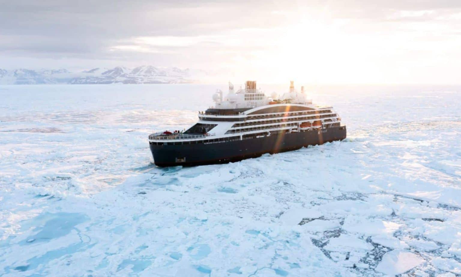 Le Commandant Charcot in the Arctic