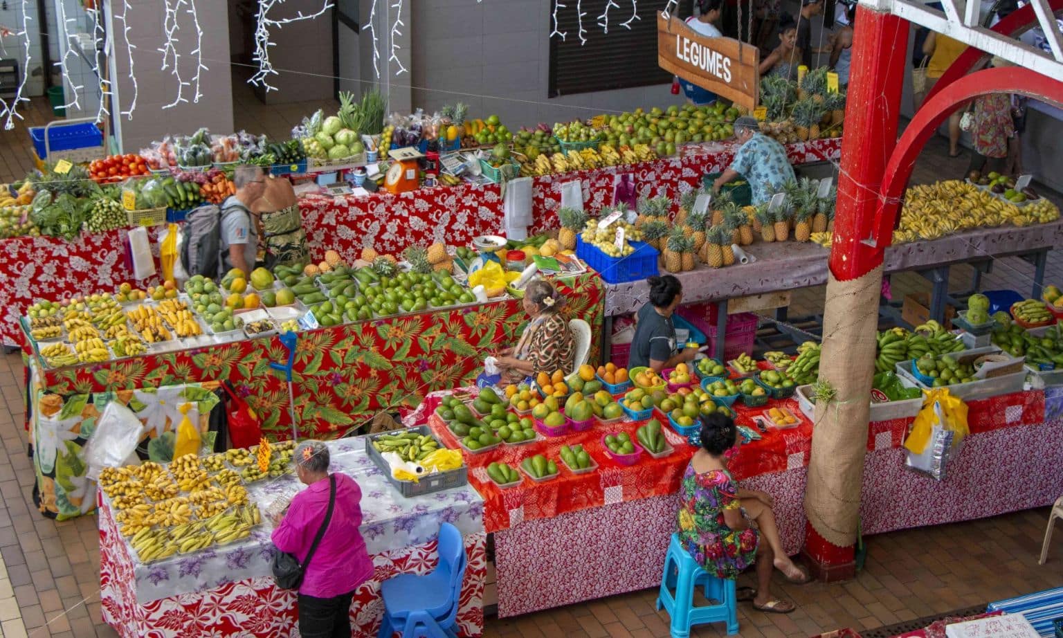 The markets in Tahiti (Image: Supplied)