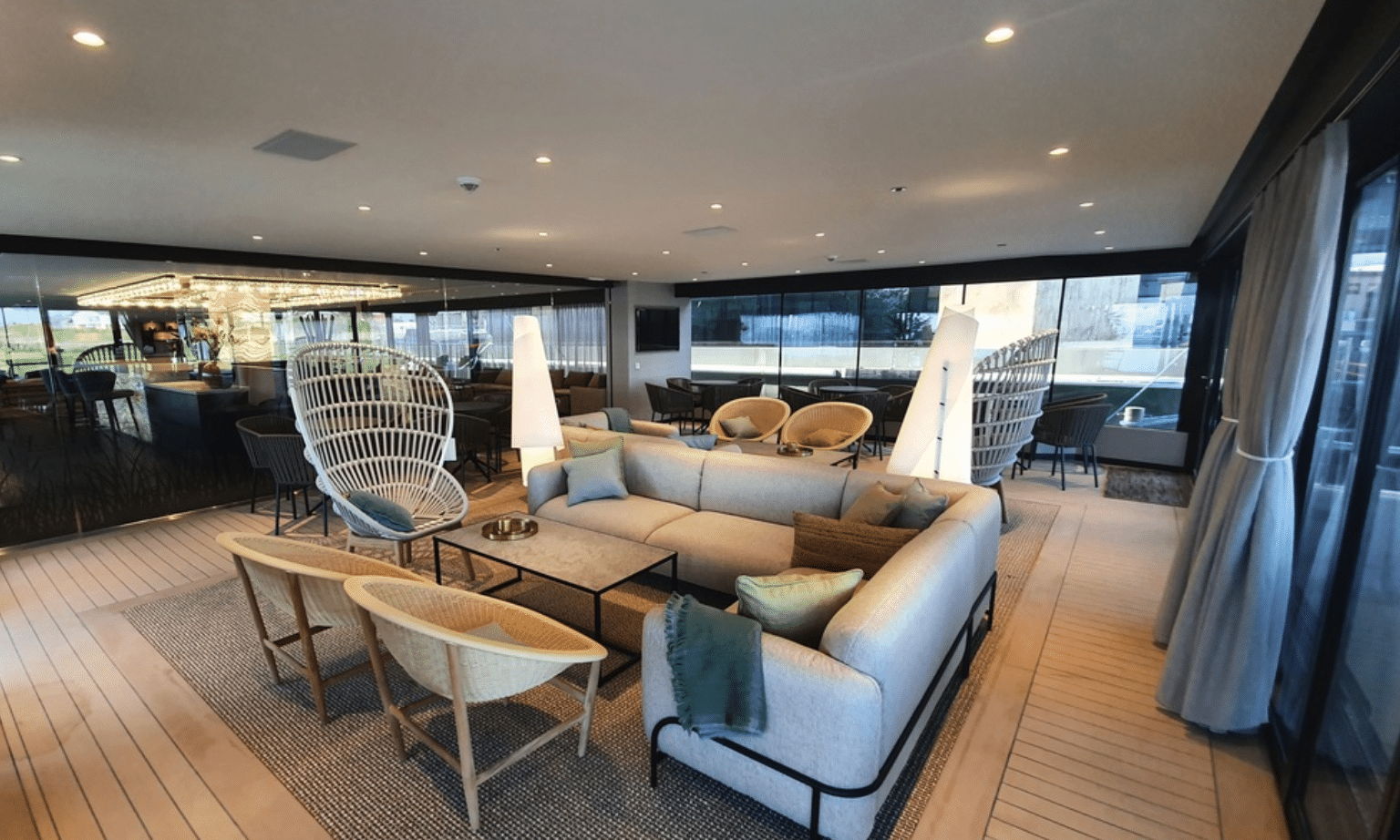 Public spaces onboard the new Travelmarvel Rigel