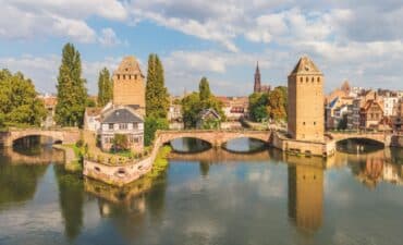 A town on an AmaWaterways river itinerary A town on an AmaWaterways river itinerary