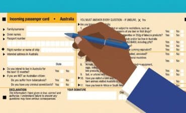 Orange Passenger Card