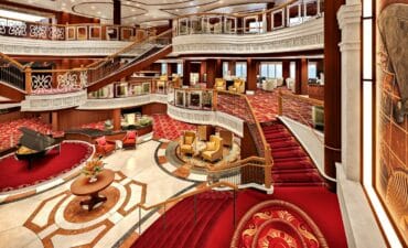 Queen Victoria's new atrium