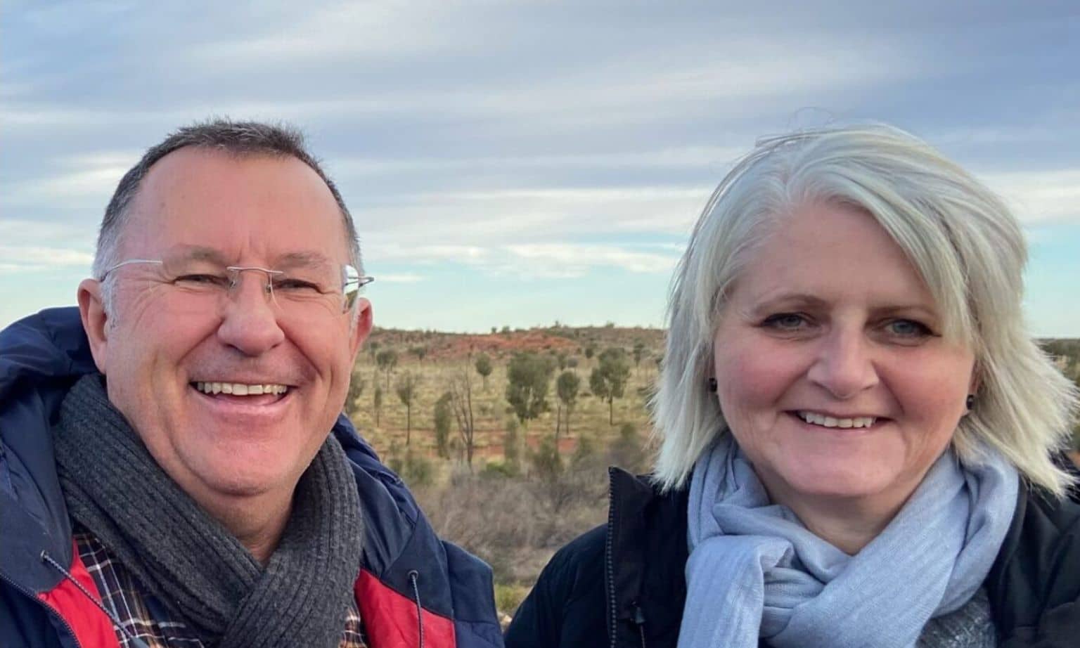 Tracey and Leigh Walker are thrilled with their Avalon Waterways prize.
