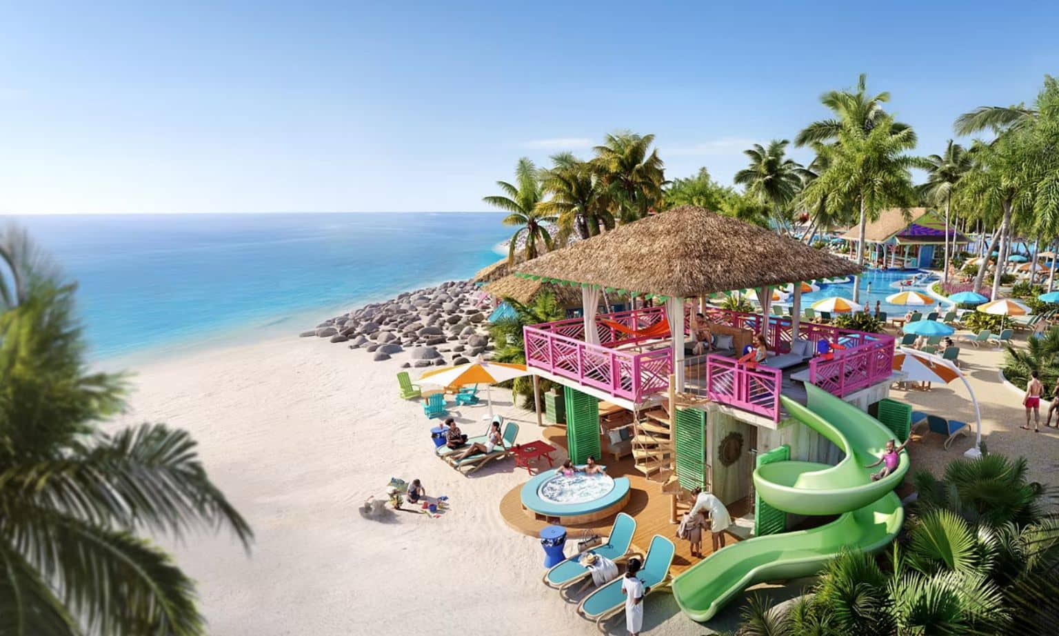 royal caribbean lelepa beach club